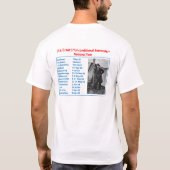 Siege van Vicksburg T-shirt (Achterkant)