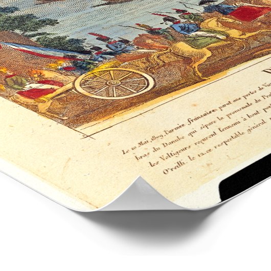 Siege van Wenen, 10 mei 1809 Poster (Hoek)