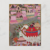 Siege van Wenen door Suleyman I the Magnificous Briefkaart (Voorkant)