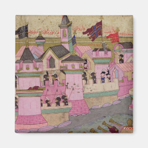 Siege van Wenen door Suleyman I the Magnificous Magneet