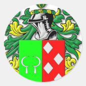 Siegel wapenschild ronde sticker (Voorkant)