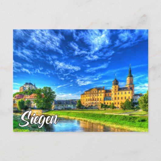 Siegen, Duitsland Briefkaart (Voorkant)