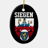 Siegen (Noordrijn-Westfalen) - DUITSLAND keramisch Keramisch Ornament (Voorkant)