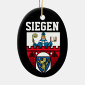 Siegen (Noordrijn-Westfalen) - DUITSLAND keramisch Keramisch Ornament (Achterkant)