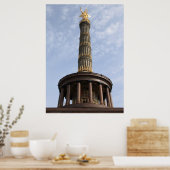 Siegessäule Berlin Poster (Keuken)