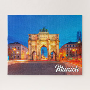 Siegestor, München, Duitsland Legpuzzel