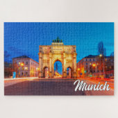 Siegestor, München, Duitsland Legpuzzel (Horizontaal)