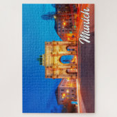 Siegestor, München, Duitsland Legpuzzel (Verticaal)