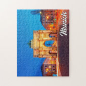 Siegestor, München, Duitsland Legpuzzel (Verticaal)