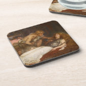 Siegfried en Brunhilde door Charles Ernest Butler Onderzetter (Linkerzijde)