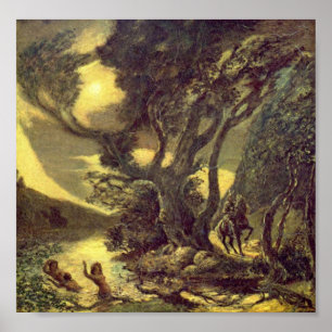 Siegfried en de Rijn Maidens Poster