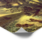 Siegfried en de Rijn Maidens Poster (Hoek)