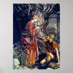 Siegmund en Sieglinde Poster