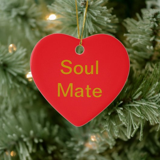Sielsvriendenornament Keramisch Ornament (Boom)