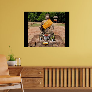 Siem Reap Buddha Poster