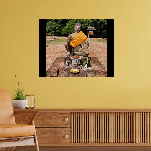 Siem Reap Buddha Poster (Woonkamer 2)