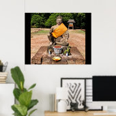 Siem Reap Buddha Poster (Thuiskantoor)