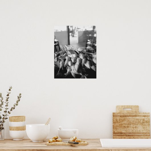 Siem Reap Cambodia, Lotus Flowers Poster (Keuken)