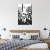 Siem Reap Cambodja, Lotusbloemen Canvas Afdruk (Insitu (Slaapkamer))