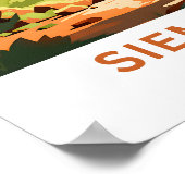 Siem Reap Cambodja Reisprint Poster (Hoek)