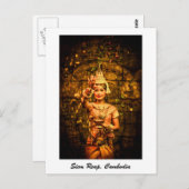 Siem Reap, Cambodjaans Briefkaart (Voorkant / Achterkant)