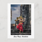 Siem Reap, Cambodjaans Briefkaart (Voorkant)
