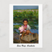 Siem Reap, Cambodjaans Briefkaart (Voorkant)