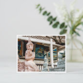 Siem Reap Devata Temple Postcard Feestdagenkaart (Staand voorkant)