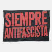 Siempre Antifascista Theedoek (Horizontaal)
