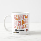 "Siempre Hacia Adelante" Inspirerend quote Koffiemok (Links)