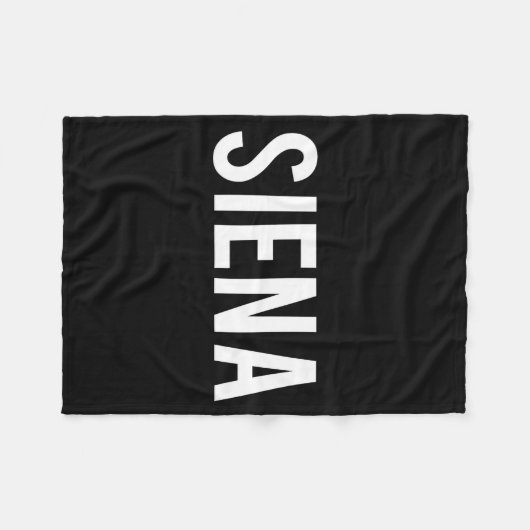 Siena - Cool New Funny Name Fan Gift Tee  Fleece Deken (Voorkant (Horizontaal))