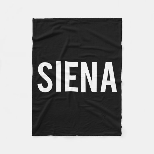 Siena - Cool New Funny Name Fan Gift Tee  Fleece Deken (Voorkant)