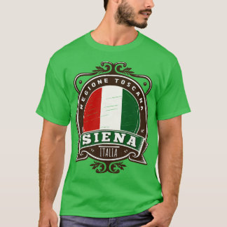 Siena Italia Retro Style Design T-shirt