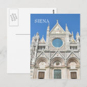 Siena, Italië Briefkaart (Voorkant / Achterkant)