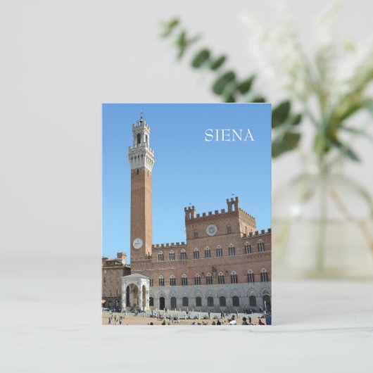 Siena, Italië Briefkaart (Staand voorkant)