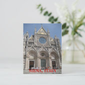 SIENA, ITALIË BRIEFKAART (Staand voorkant)
