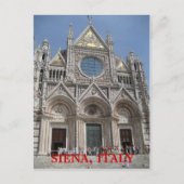 SIENA, ITALIË BRIEFKAART (Voorkant)