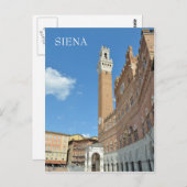 Siena, Italië Briefkaart (Voorkant / Achterkant)