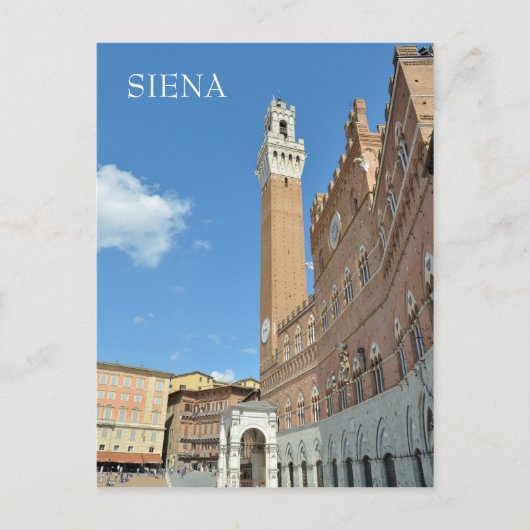 Siena, Italië Briefkaart (Voorkant)
