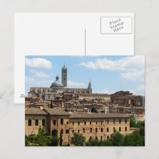 Siena, Italië - Briefkaart (Voorkant / Achterkant)