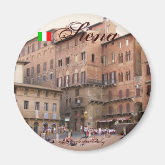 Siena Italië cool magneet ontwerp