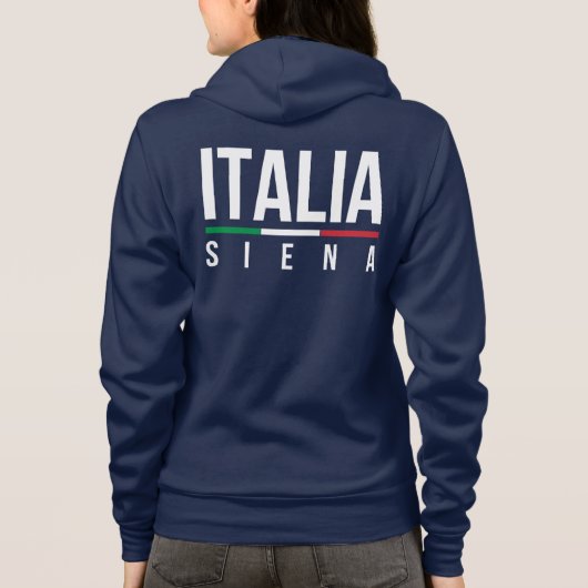 Siena Italië Hoodie (Achterkant)