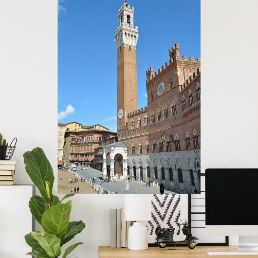 Siena, Italië Poster (Thuiskantoor)