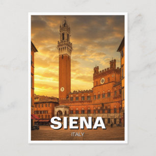 Siena Italië Reizen Briefkaart