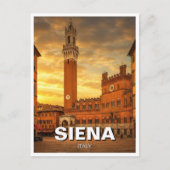 Siena Italië Reizen Briefkaart (Voorkant)