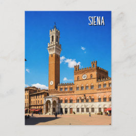 Siena Italië Reizen Briefkaart