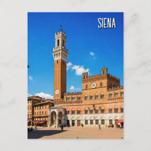 Siena Italië Reizen Briefkaart