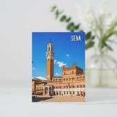 Siena Italië Reizen Briefkaart (Staand voorkant)
