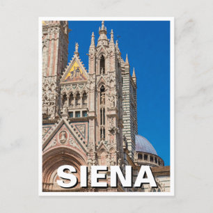 Siena Italië Reizen Duomo Kathedraal Briefkaart