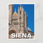 Siena Italië Reizen Duomo Kathedraal Briefkaart (Voorkant)